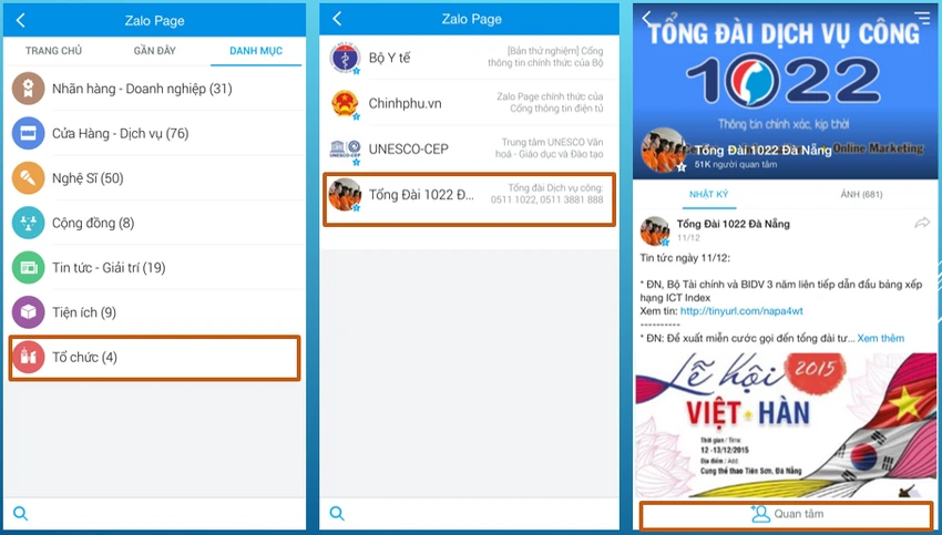 Zalo hỗ trợ tra cứu thông tin dịch vụ hành chính ảnh 1